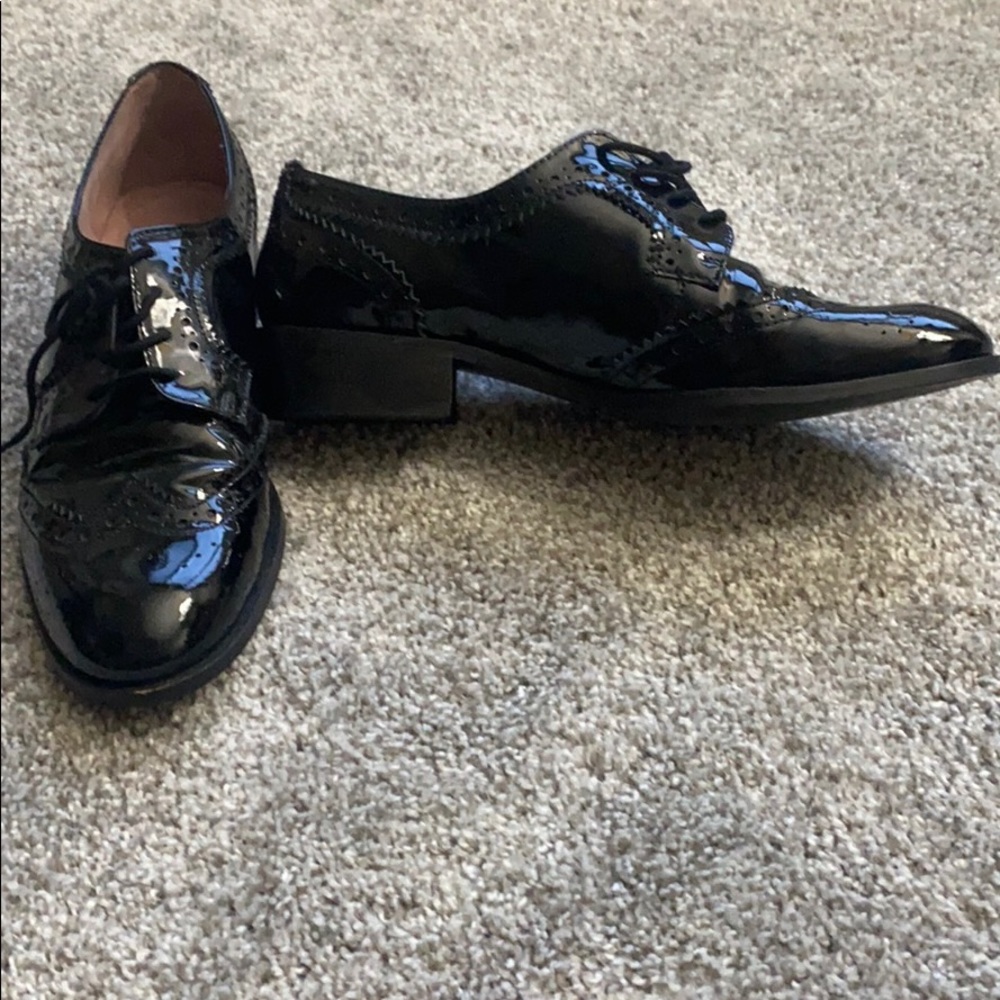 Topshop “Office London” Lace up loafers